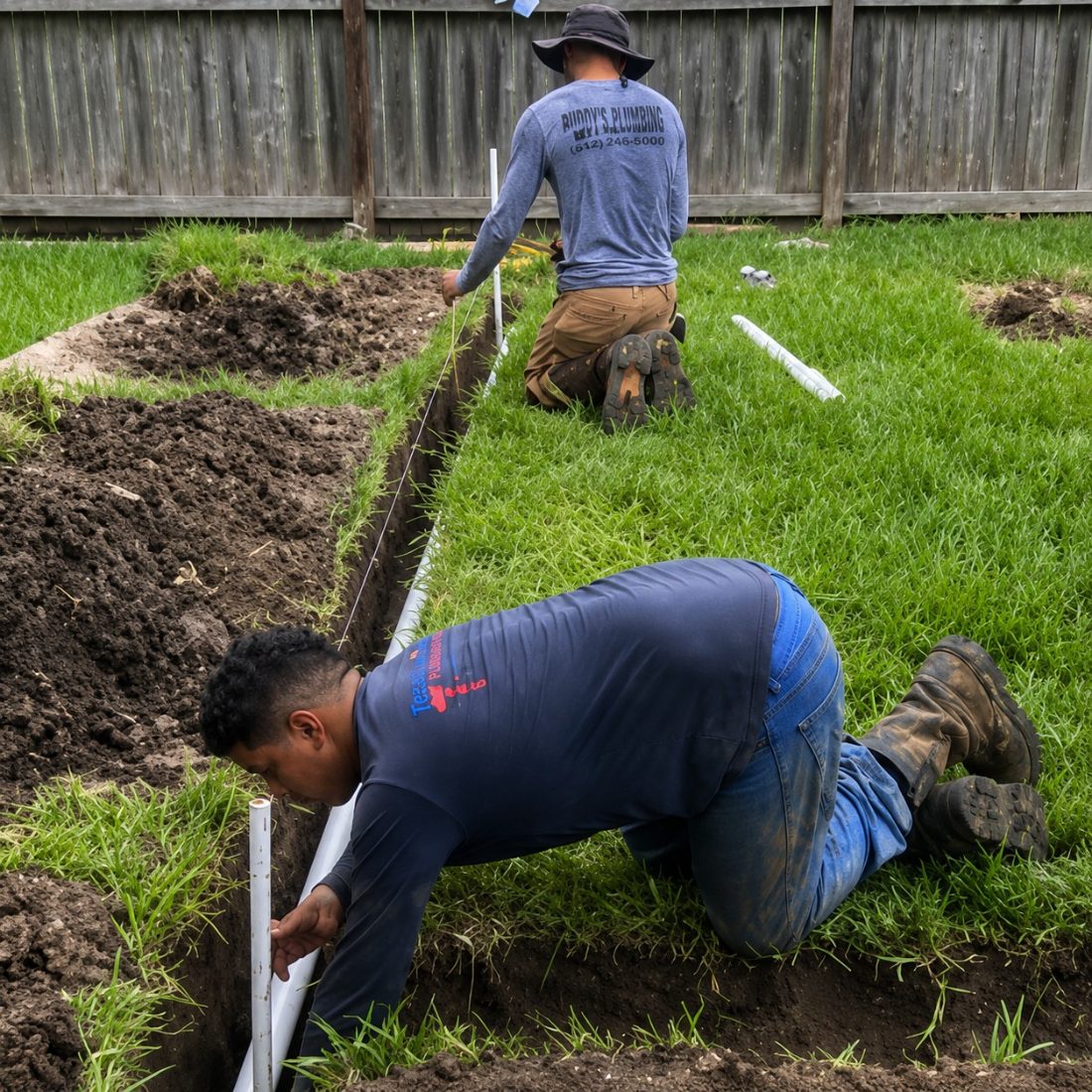 Buddy’s Plumbing — job in Houston & Texas City